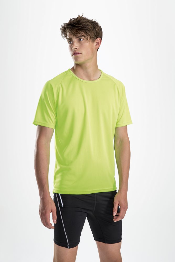 Футболка унисекс Sporty 140 белая, размер XS