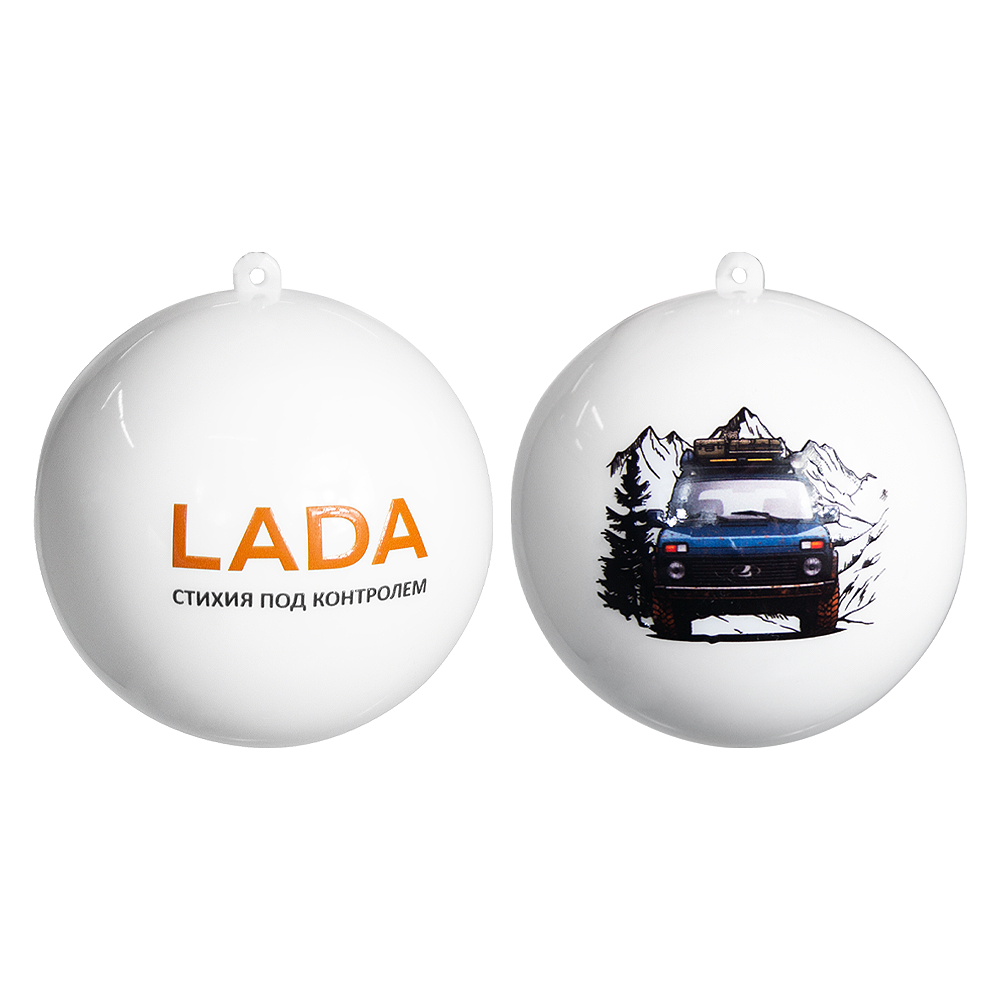 Дождевик-пончо «Rainyday» Print Sample Lada,  белый