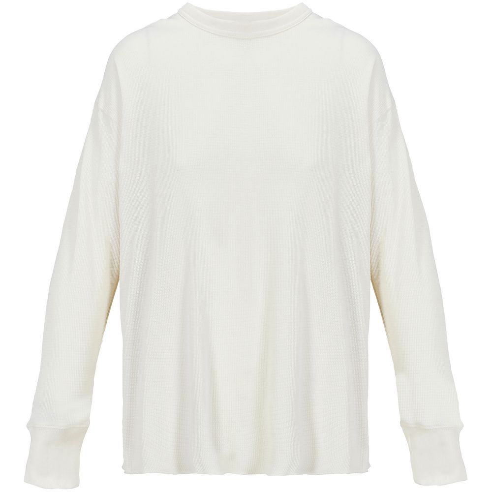 Футболка с длинным рукавом Thermal T, бежевая (неокрашенная)