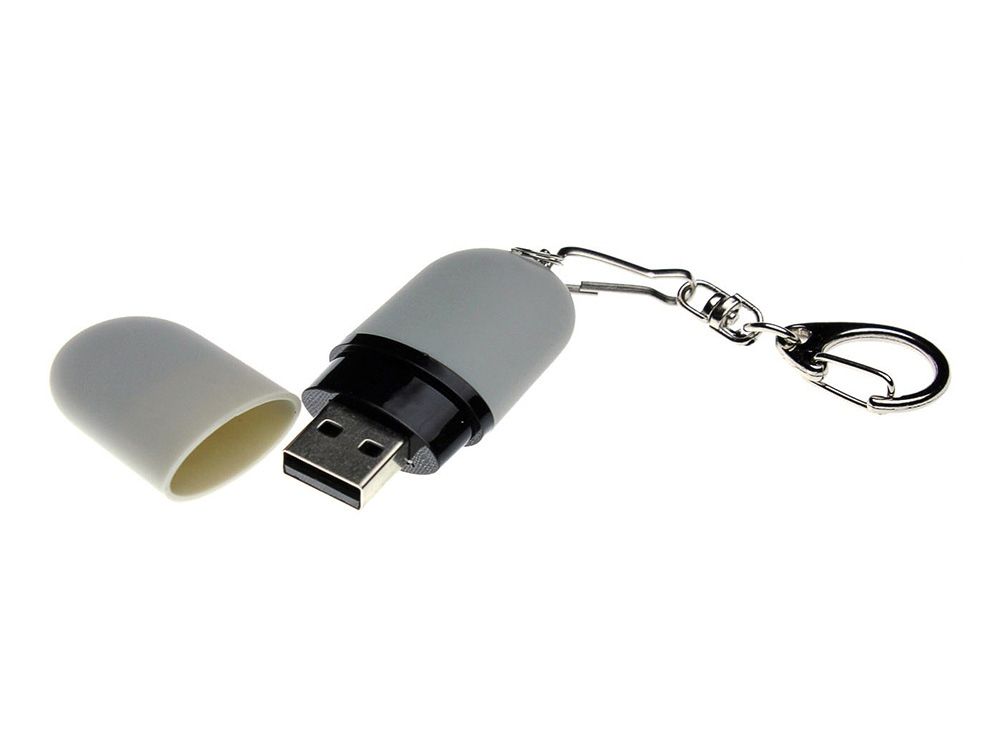 USB 3.0- флешка «Goutte Soft-touch» на 16 Гб каплевидной формы