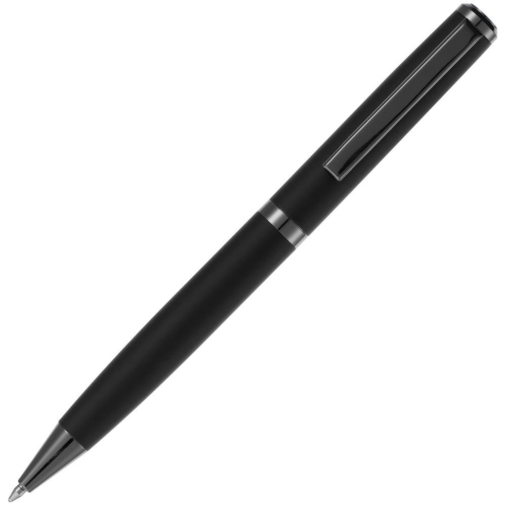 Ручка шариковая Inkish Gunmetal в футляре, черная