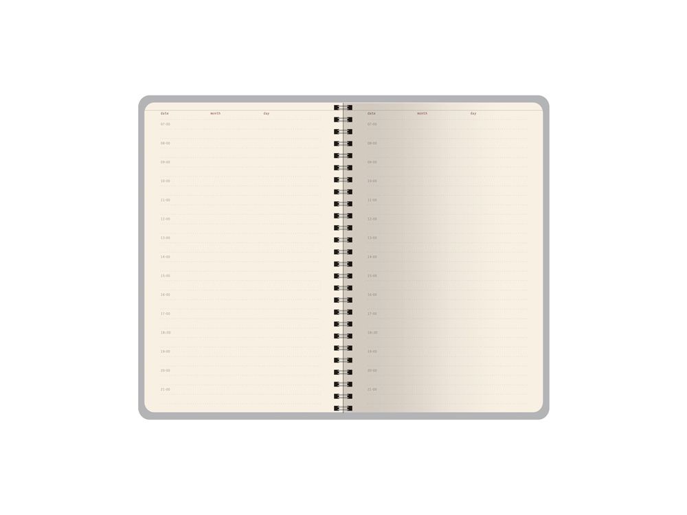 Ежедневник недатированный А5 "Alba", черный