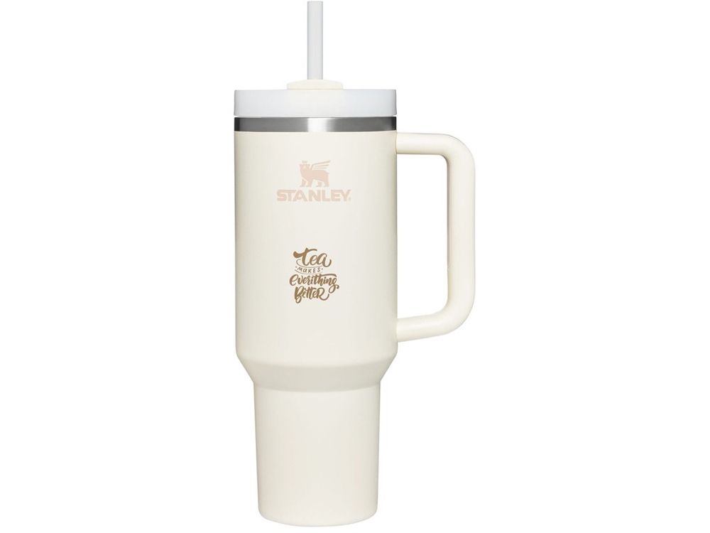 Stanley Quencher H2.0 термокружка 1200 мл - Кремовый