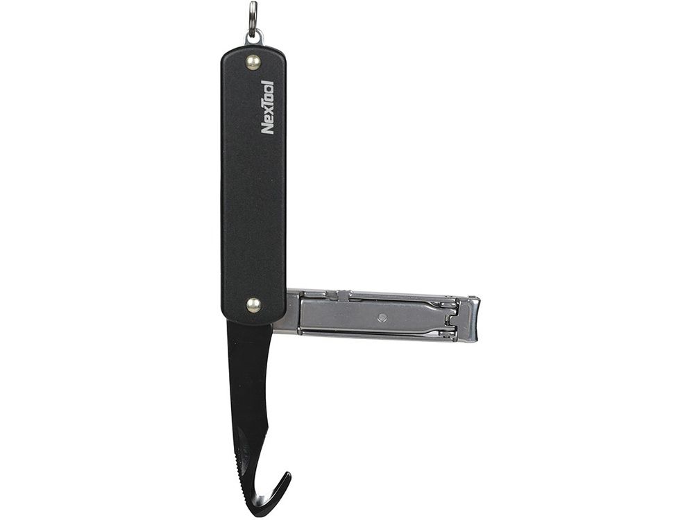 Мультитул-книпсер Nextool Multi Functional Nail Clipper, черный, 6 функций
