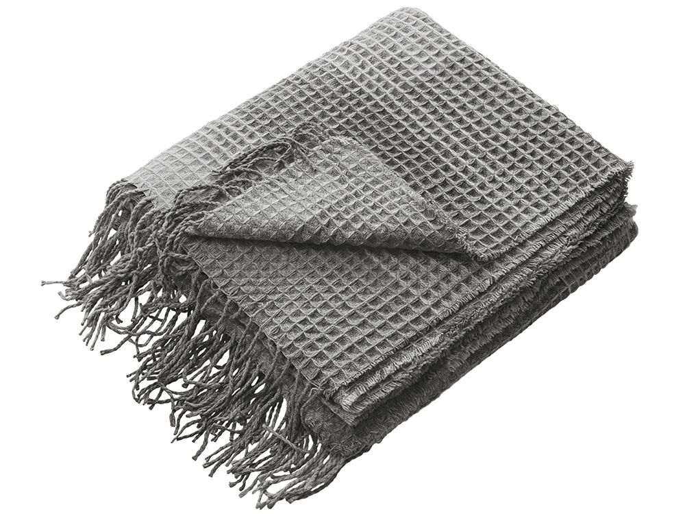 Плед акриловый Gaufre, серый