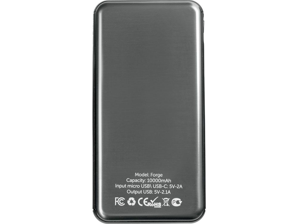 Внешний аккумулятор «Forge» v.2 , 10000 mAh