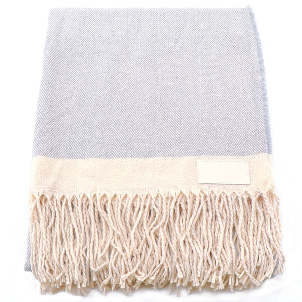 Плед акриловый WINTER, серый