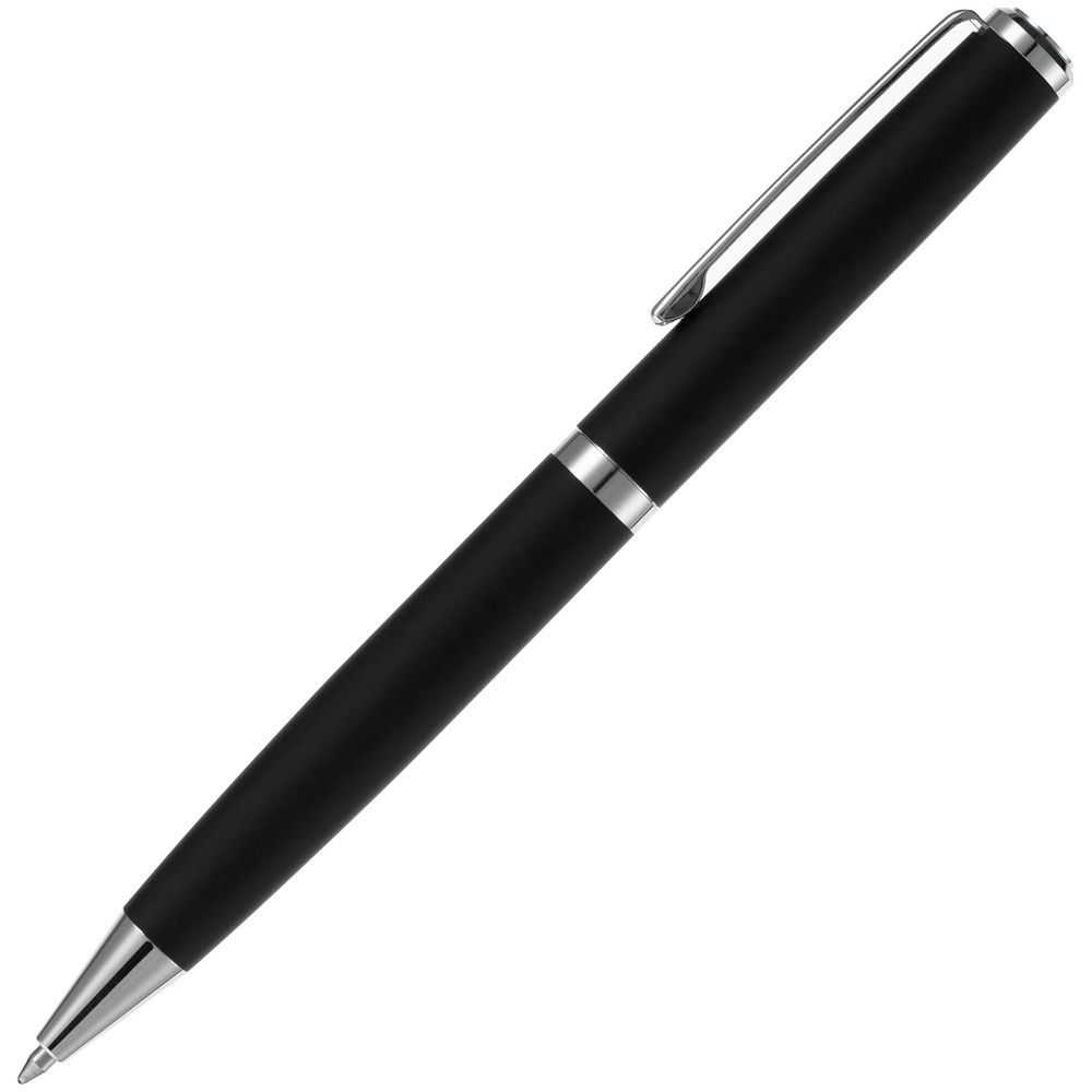 Ручка шариковая Inkish Chrome в футляре, черная